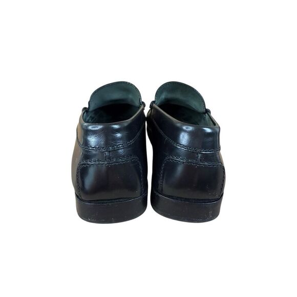 Tod’s Black Leather Bit Loafers Size 6.5 | Classic Italian Slip-On Shoes - Picture 9 of 13